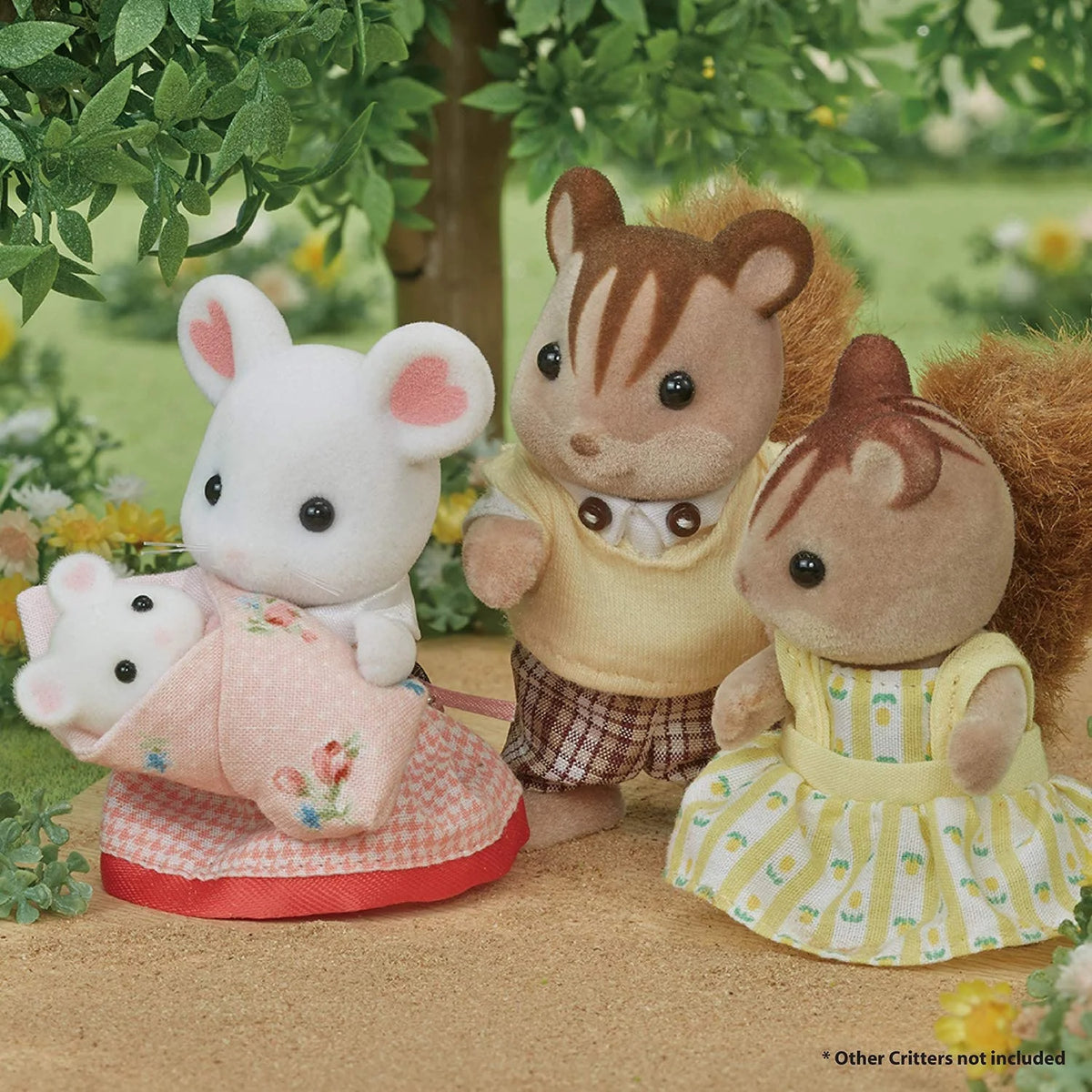 Hopper Kangaroo Family Dollhouse Figures T5657