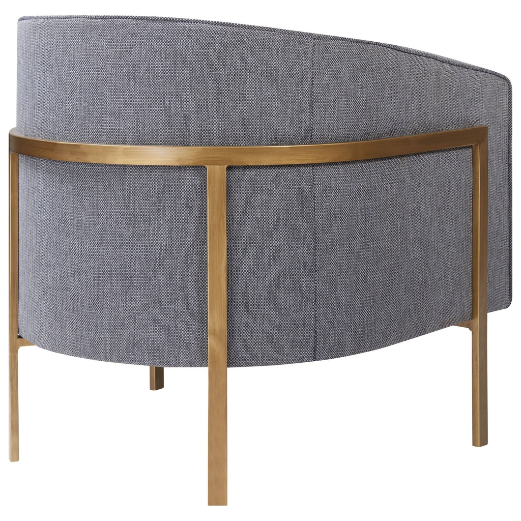 Fabric Accent Chair, Gray C283873