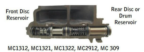 Universal Cast Iron Master Cylinder U229994