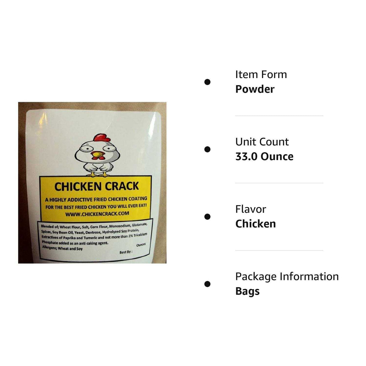 3 11 Ounce Bags Fried Chicken Coating N301