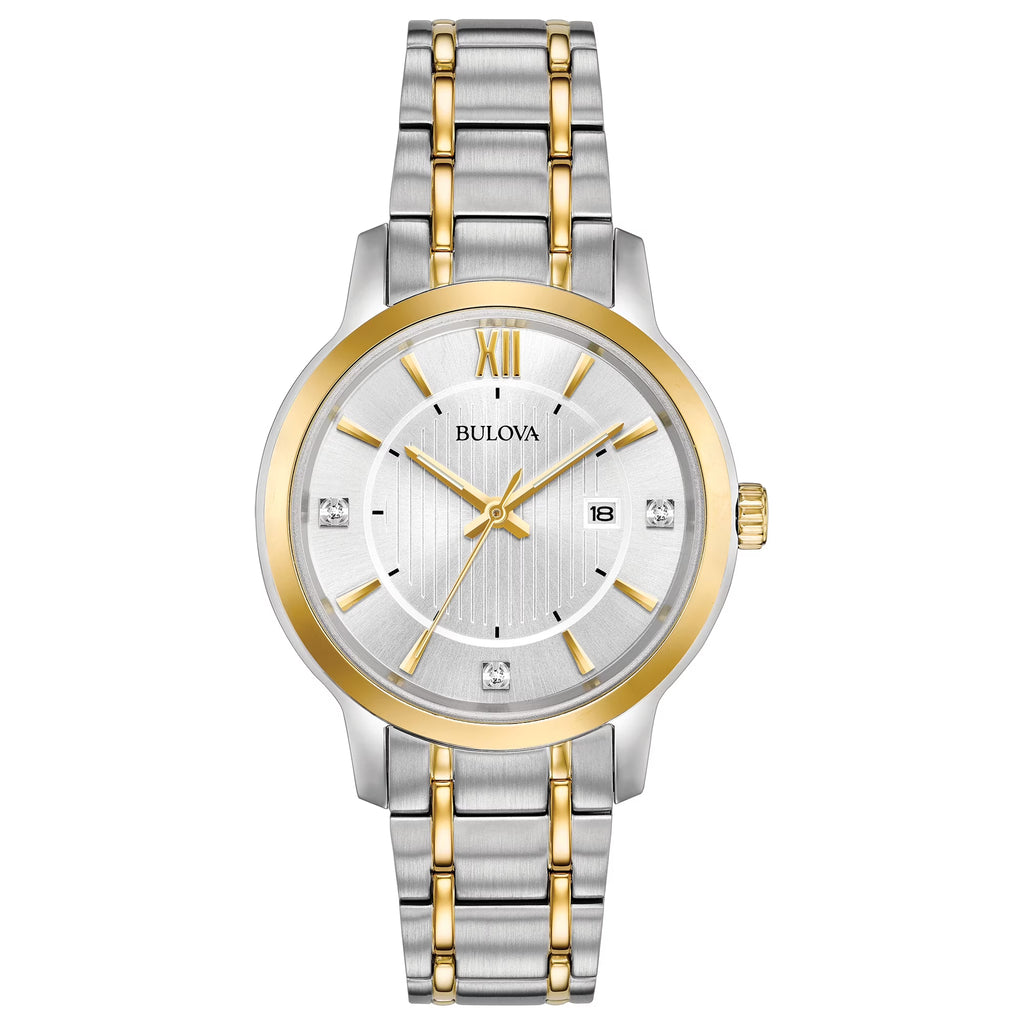 Diamond Two-Tone Stainless Steel Watch K545