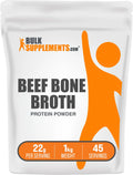 Unflavored Gluten Free Dairy Free Beef Bone Broth Protein Powder 1 Kilogram R2957