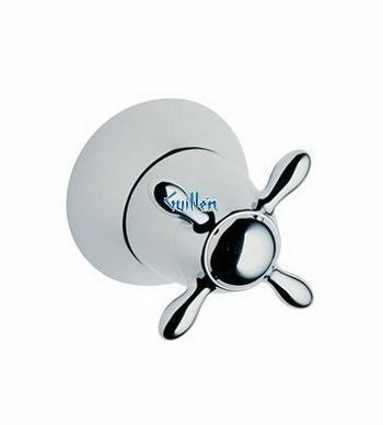 Chrome/Polished Brass Volume Control Trim Q60354