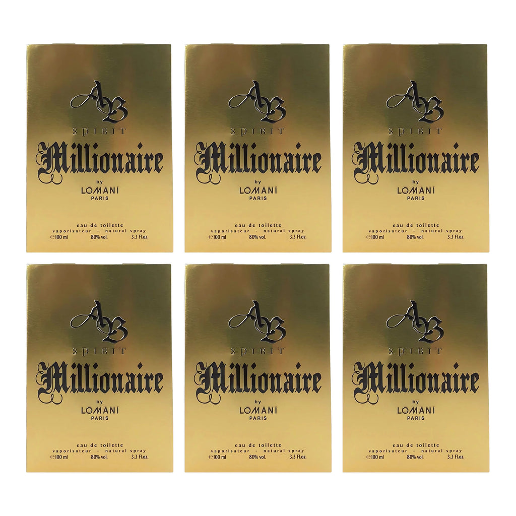 Pack of 6 Men 3.40oz X96004