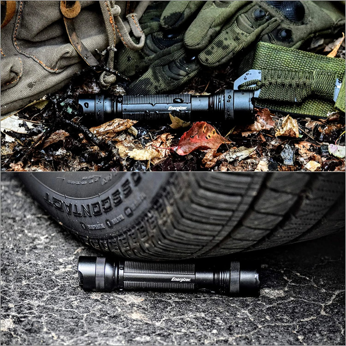 Rechargeable Flashlight with Micro-USB Charging Cable P4142