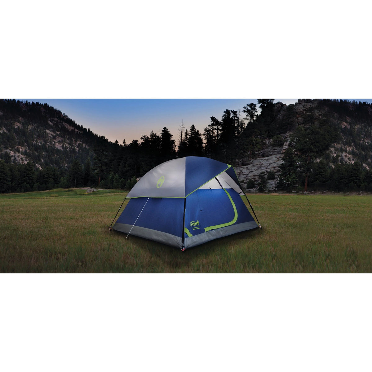 3-Person Blue Dome Camping Tent U574100