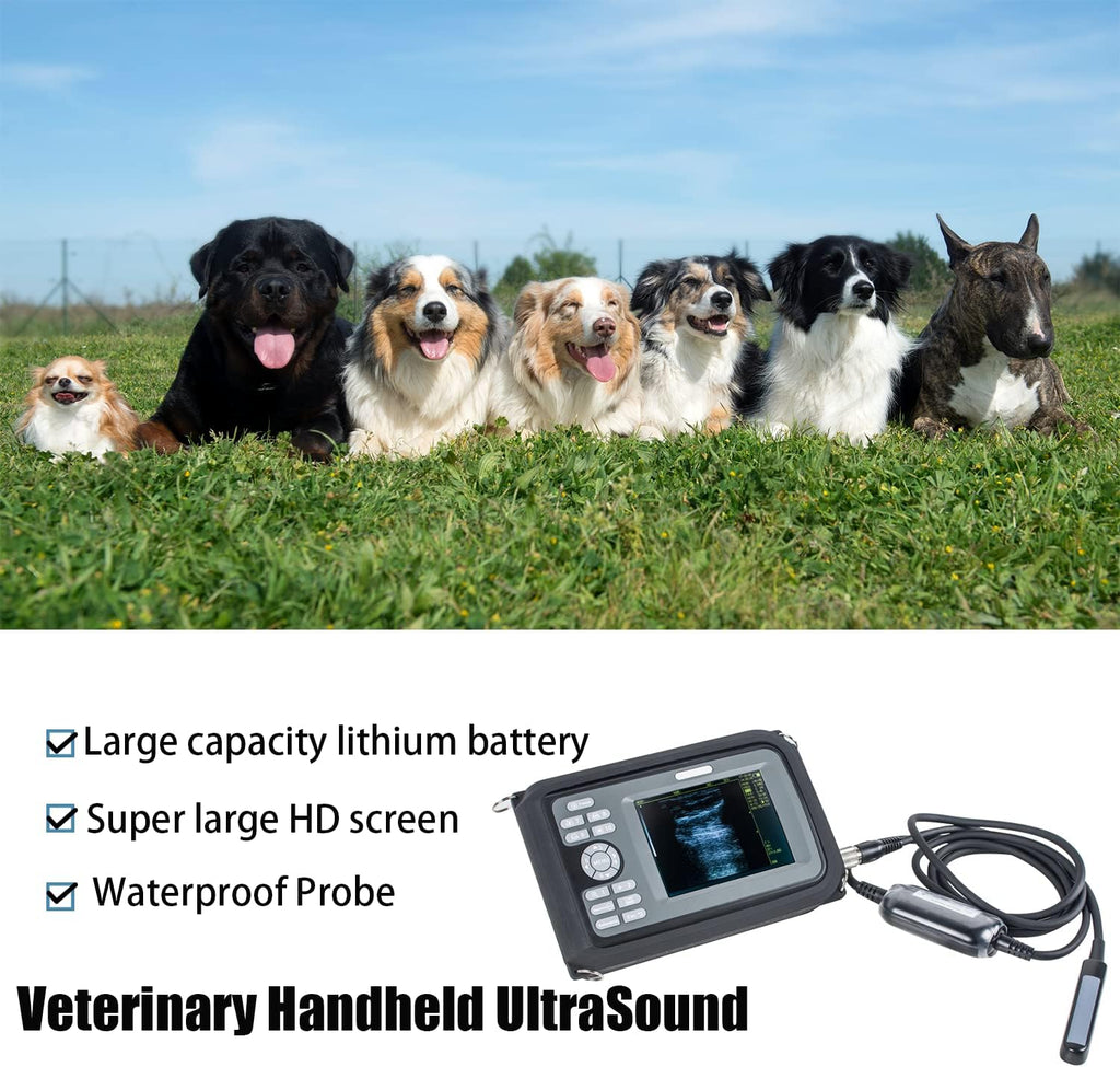 Veterinary Portable Ultrasound Scanner with 4.0MHz Rectal Convex Probe V104896