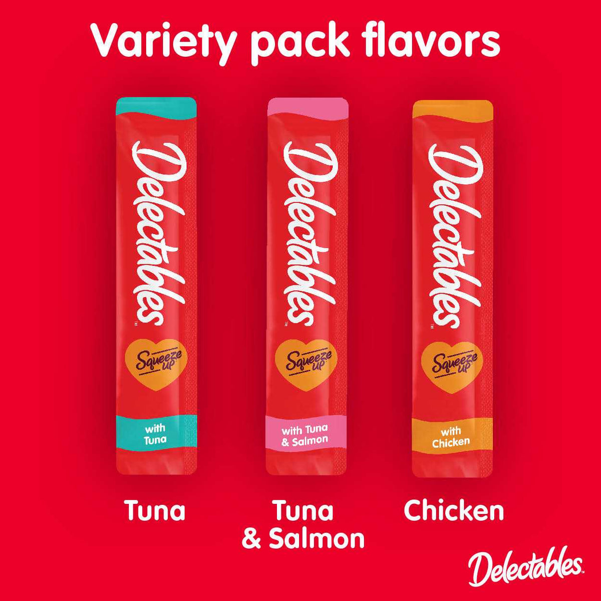 Lickable Wet Cat Treat Variety Pack G849