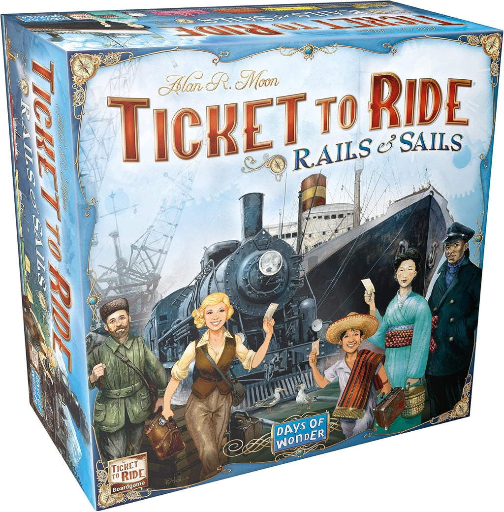 Ticket to Ride Rails & Sails Board Game L13108