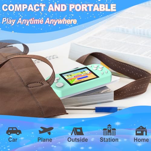 Handheld Games with 218 Retro Video Game 3.0'' Color Screen Rechargeable I44237