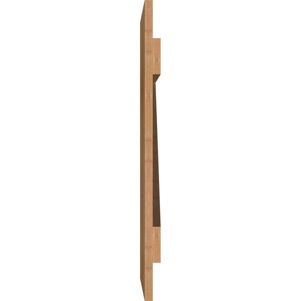 Rough Sawn Western Red Cedar Board-n-Batten Shutters with Z-Bar Q3256