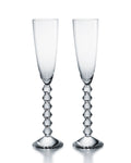 Clear Flute Set of 2 F1522