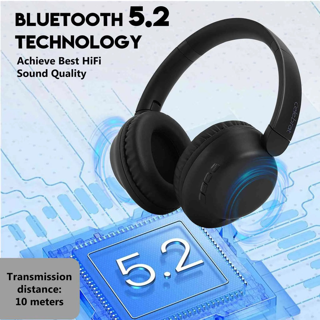 Wireless Bluetooth Over The Ear Headphones with Mic C2935