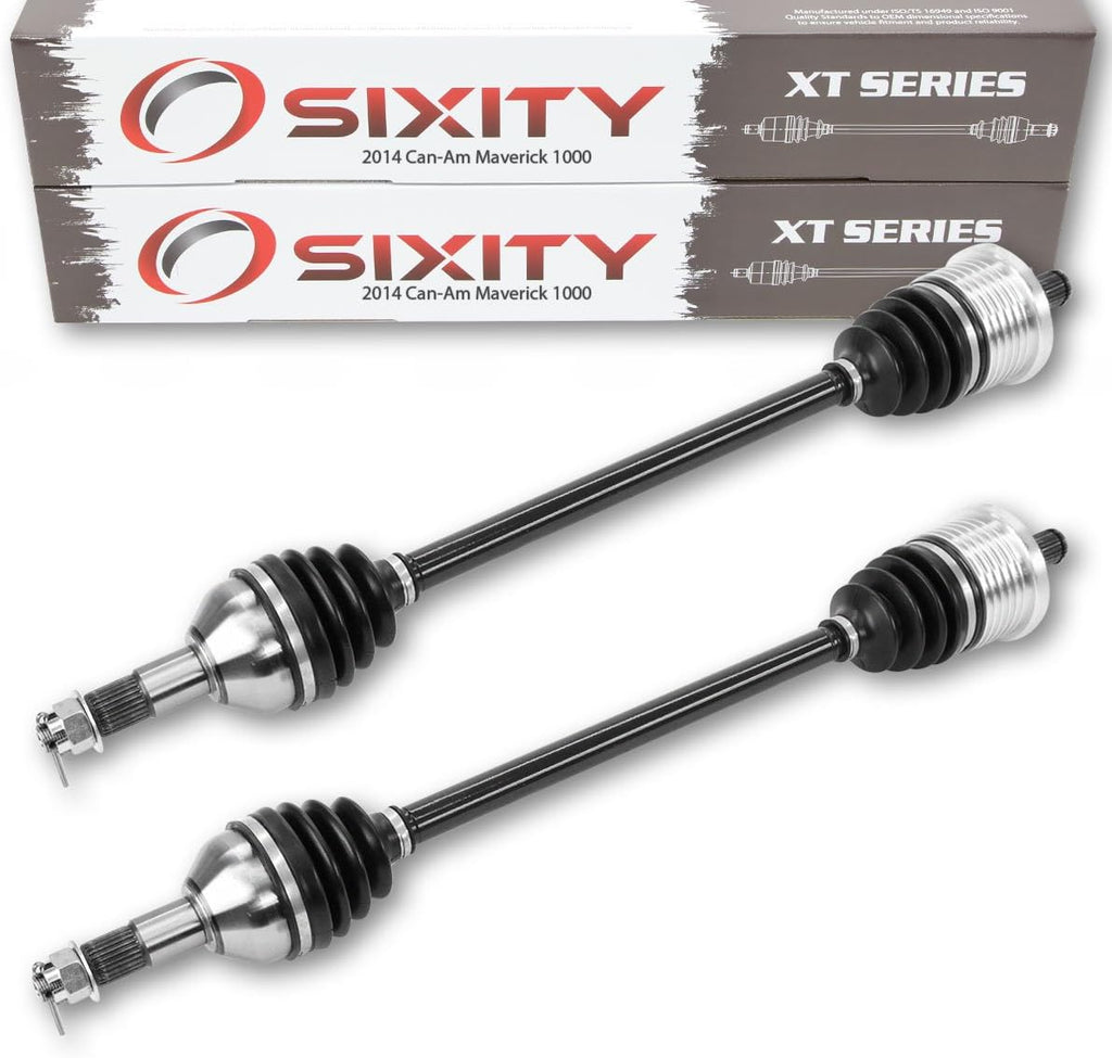 Rear Left Right Axles Pair for Can-Am Maverick 1000 4X4 I450