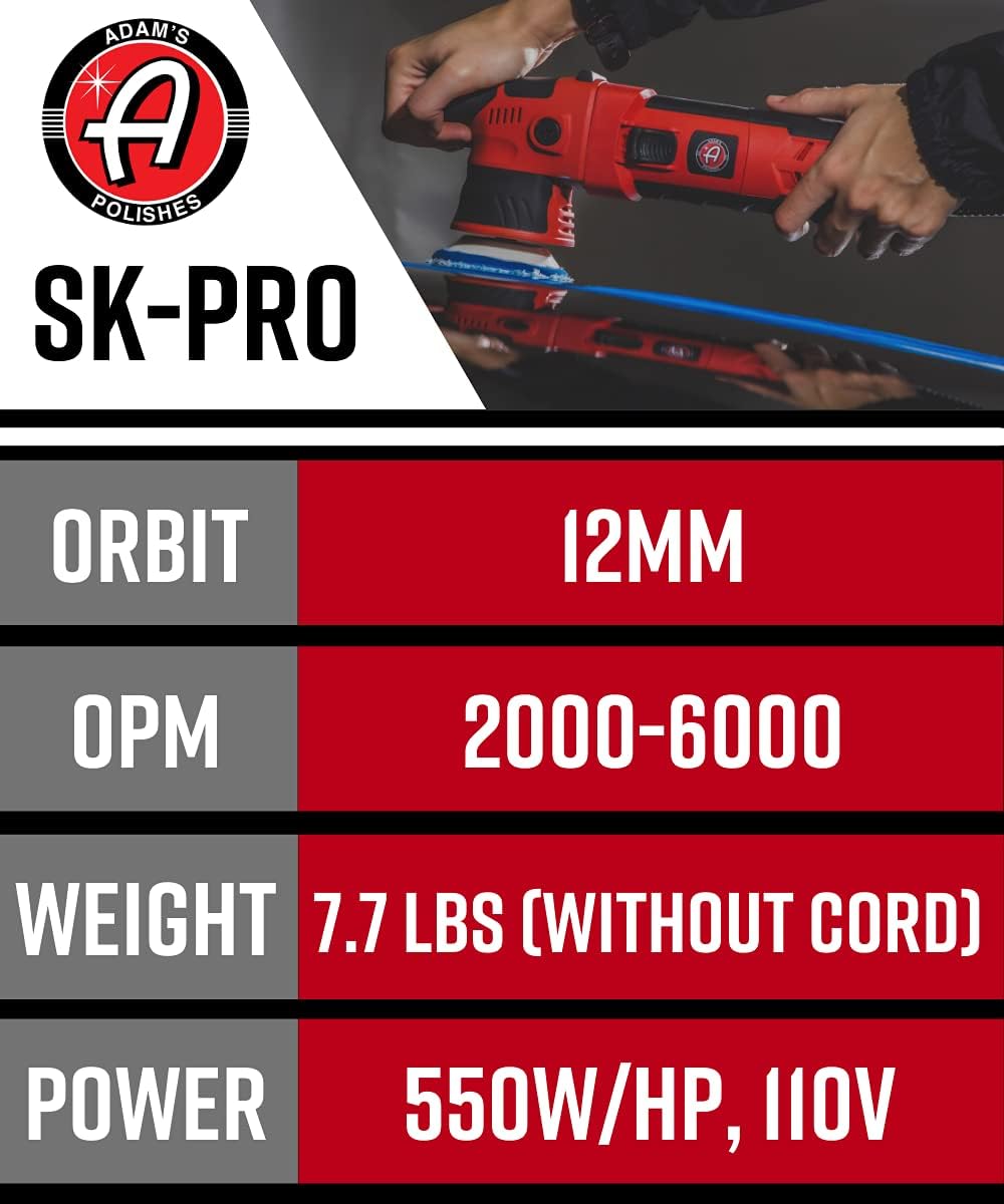 12mm Dual Action Car Polisher R605