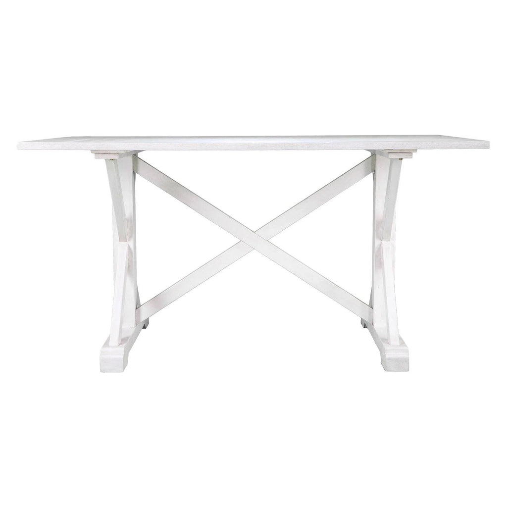 Farmhouse Dining Table in White G3809