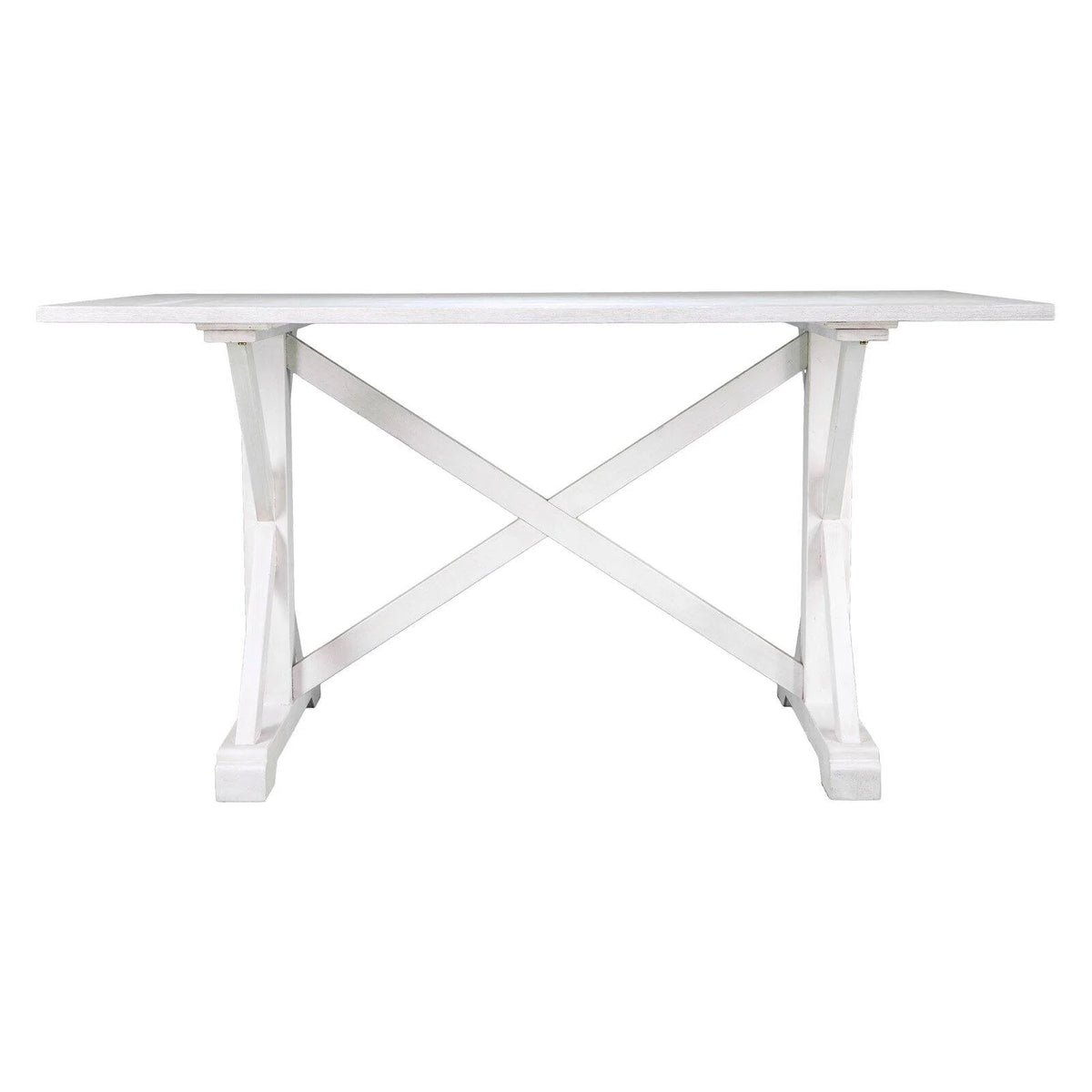 Farmhouse Dining Table in White G3809